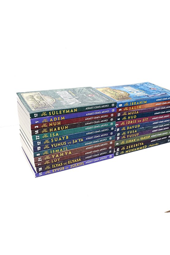 Peygamberler Tarihi 28 Peygamber 23 Kitap Set   Ahmet Cemil Akıncı   9789754506594