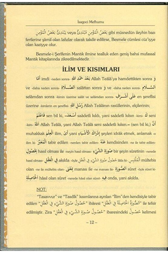 İsa Goci Mefhumu (KIRK MANALI KELİME KELİME TERCÜME)