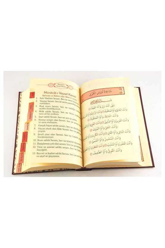 Fihristli Büyük Cevşen Ve Türkçe Açıklaması -1362