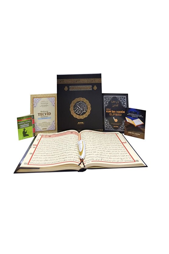 Lüx Kutu Orta Boy Kalem Kuranı Kerim Seti