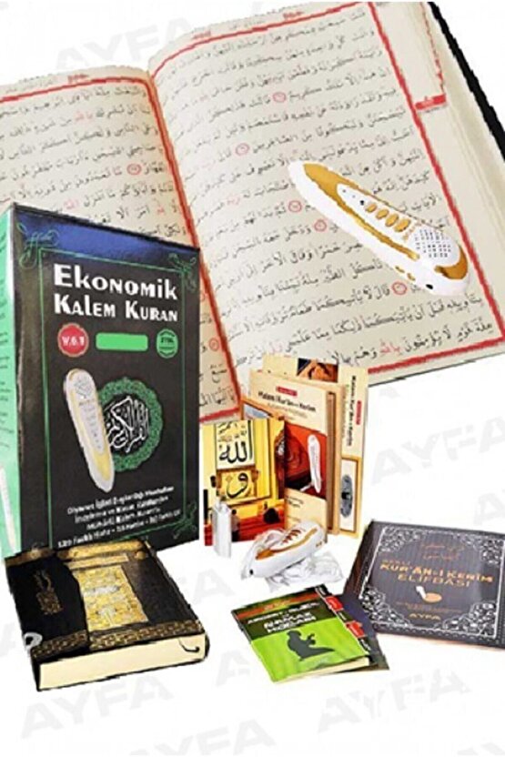 Kuran Okuyan Kalem Hediyeli Rahle Boy (20*28) Kuranı Kerim V 7.1 Bluetooth
