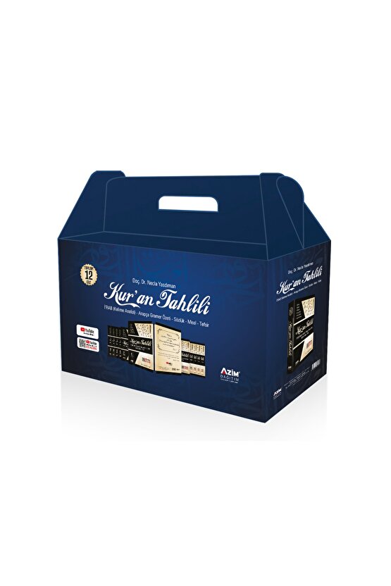 Kuran Tahlili 12 Cilt Set (irab, Gramer Ve Kelime Analizi, Sözlük, Meal Ve Tefsir) Necla Yasdıman