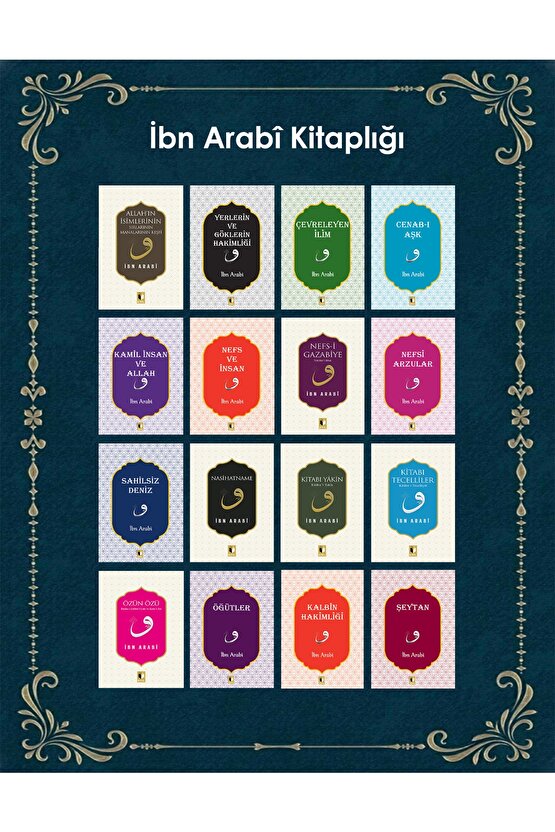 Ibni Arabi Seti 16 Kitap-
