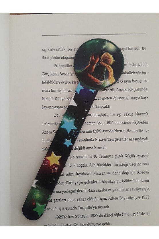 Küçükprens Ahşap Kitap Ayracı