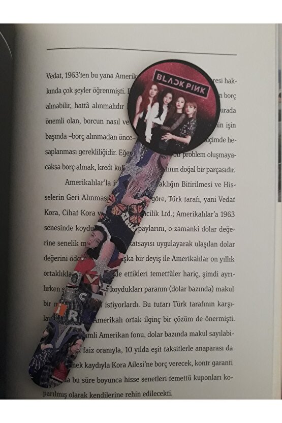 Blackpink Ahşap Kitap Ayracı