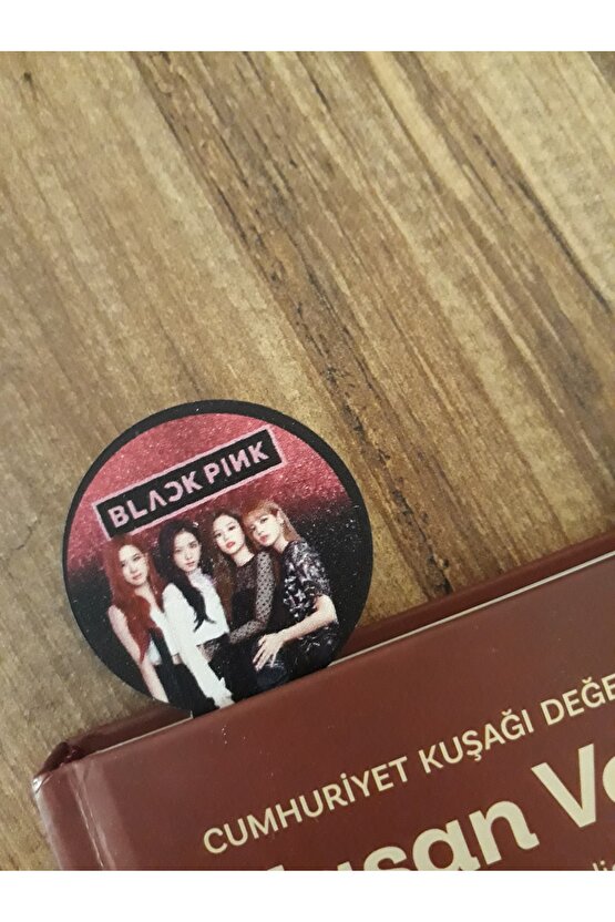 Blackpink Ahşap Kitap Ayracı