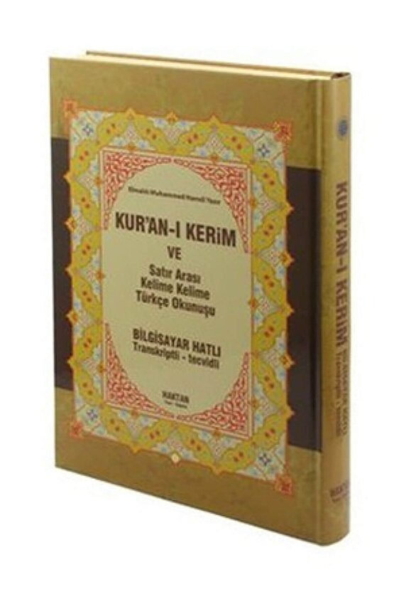 Haktan Yayınları Ortaboy 3lü (üç) Özellikli Arapça Hat , Türkçe Okunuşlu Tecvidli Ve Mealli