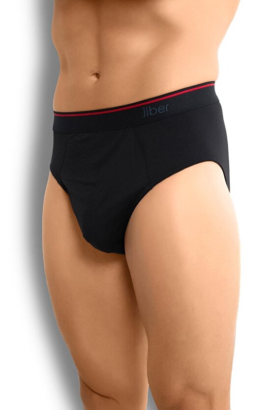 Erkek Siyah Slip 3lü Külot 150