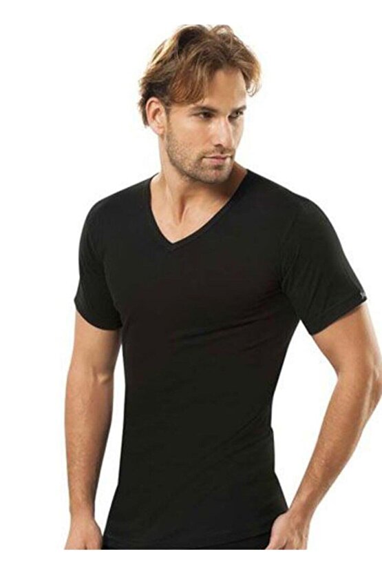 Erkek V Yaka Fanila 6lı Paket-112