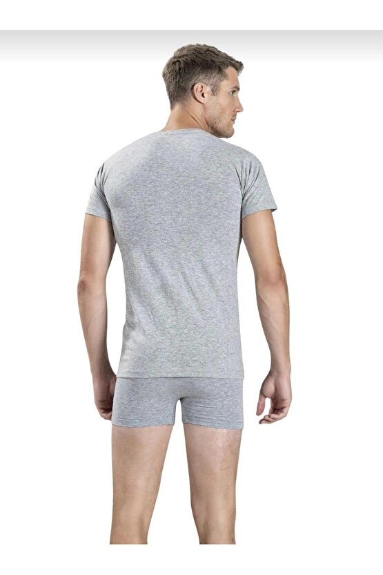 JİBER 111 ERKEK SIFIR YAKA YARIM KOL FANİLA ATLET 12 ADET