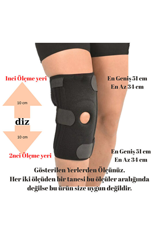 Bedensiz Patella Cırtlı Dizlik Diz Destekleme