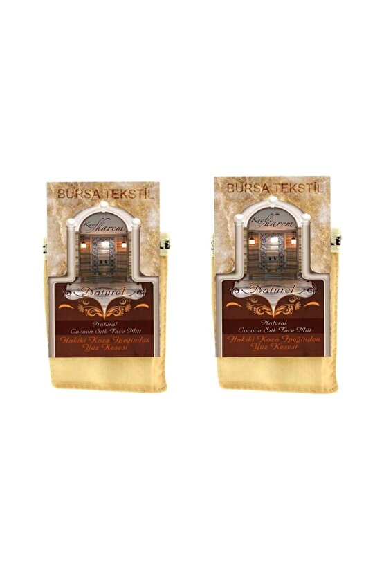 Ipek 2li Mini Yüz Kese & Banyo Kesesi