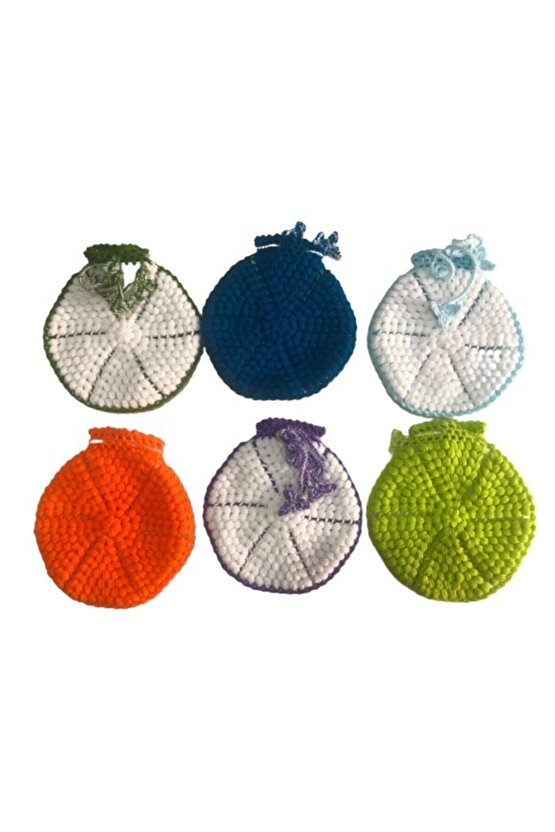 El Örgüsü Lif Çeyizlik Banyo Lifi 6 adet