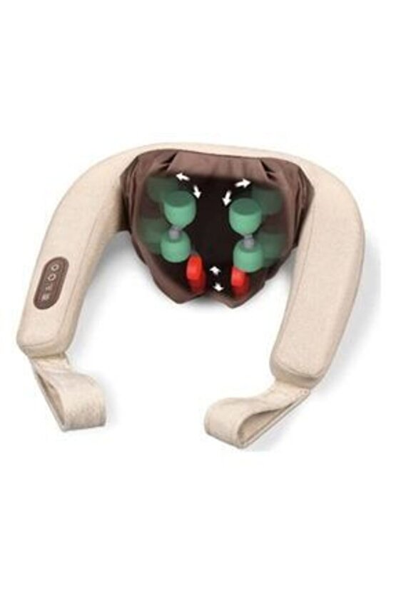 Sırt Ve Bacak Isı Fonksiyonlu Masaj AletiMg 153 4d Boyun Ense