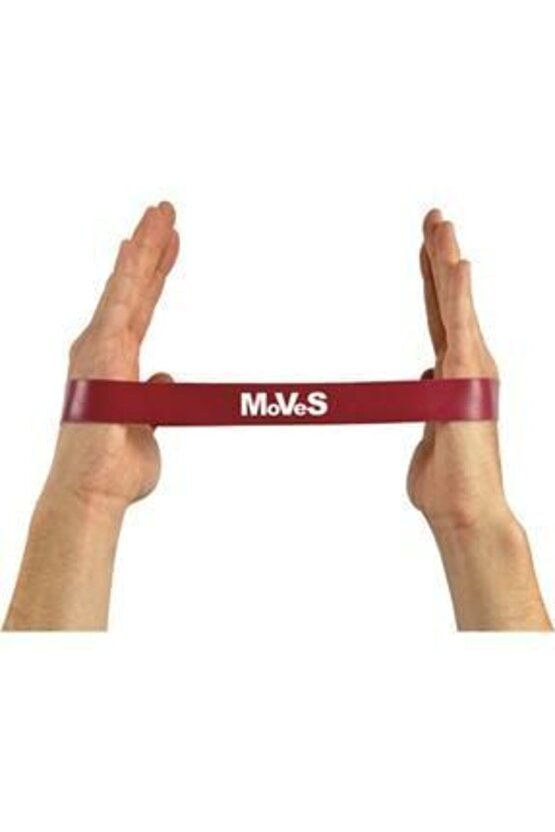 2 Pilates Loop Band2,5x30cm Kırmızı Seviye