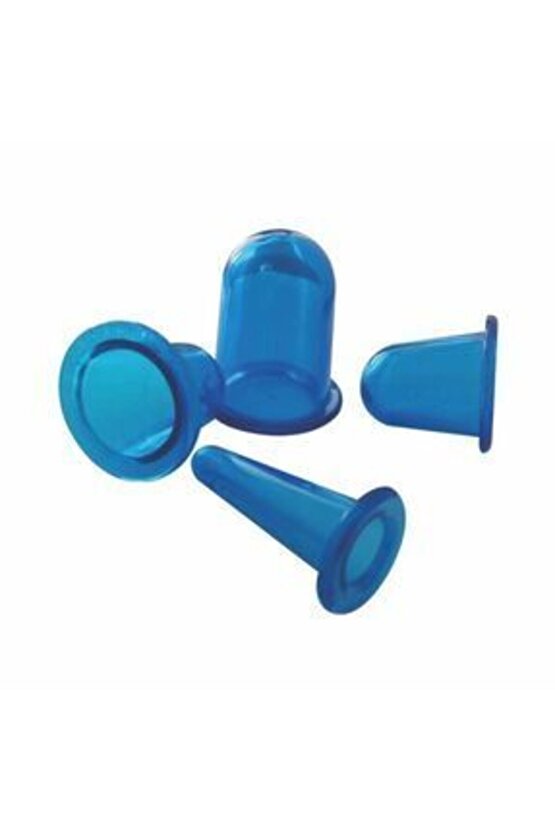 4 Adet SilikonMasaj Kupası