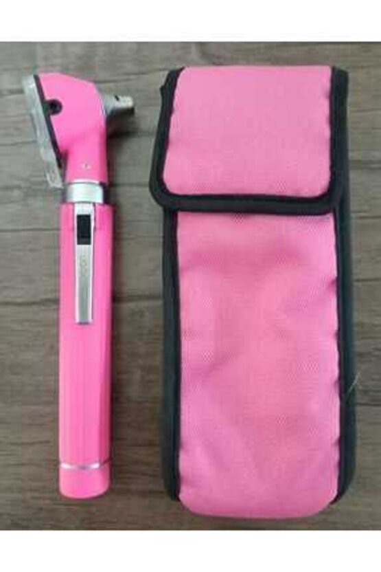 Otoskop -Pembe RenkBeyaz (Led) Işıklı