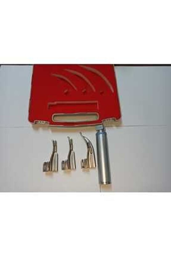 Laringaskop Laringoskop Set No:00-0-1 Eğri Blade (Macintosh)Pediatrik