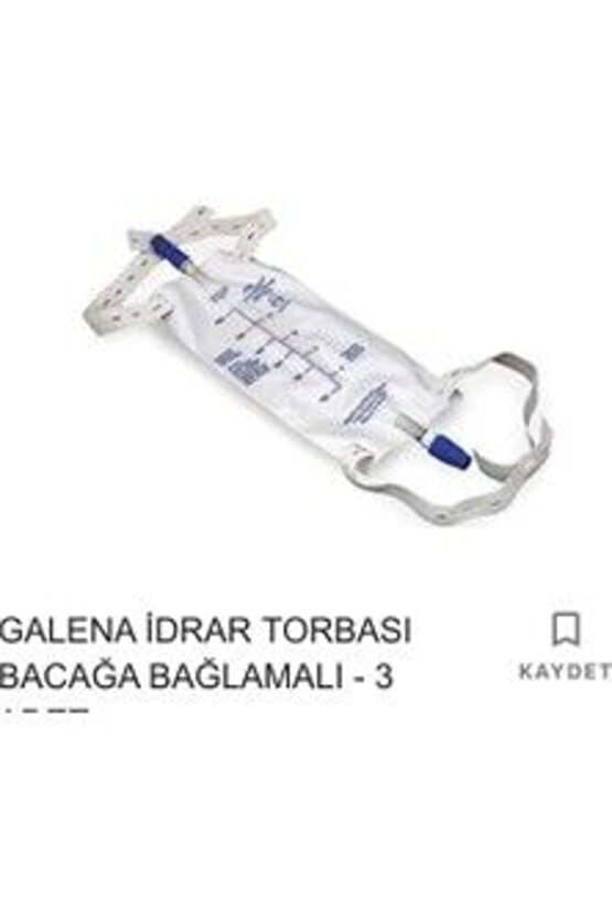 Idrar Torbası Bacağa Bağlamalı 2 Adet