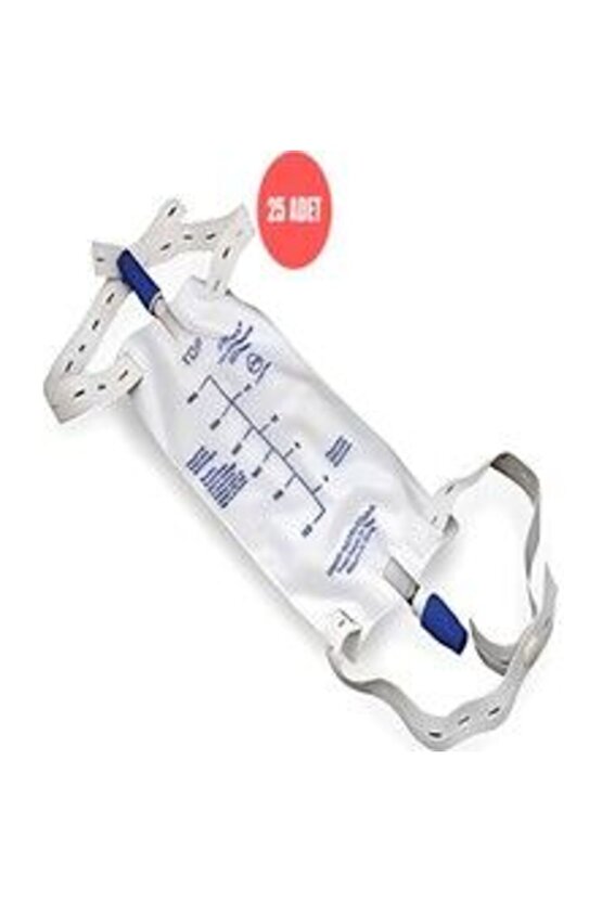 Bacağa Bağlanabilen İdrar Torbası 500 ml 25li Paket