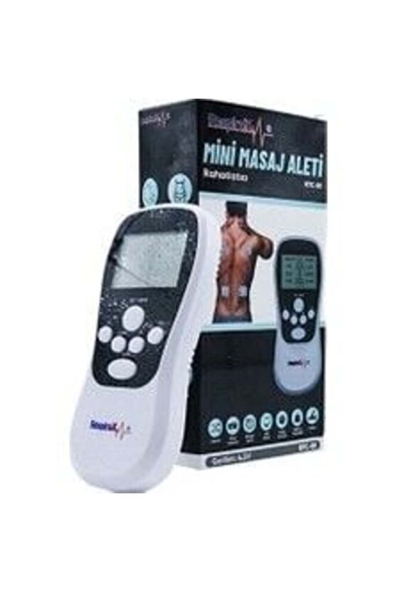 Rtc-01 Pilli Masaj Aleti Tens Cihazı 4 Pedli