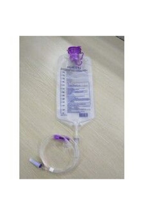Enteral Beslenme Torbası Manuel Gravity Y Konnektörlü 1200 Ml ( 10adet )