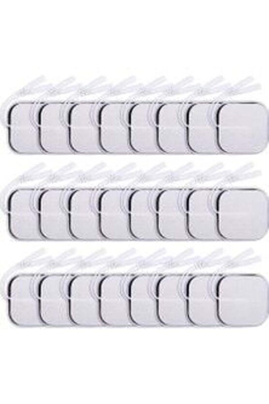 5x5 Kablolu Kare Tens Pedi 20 Adet