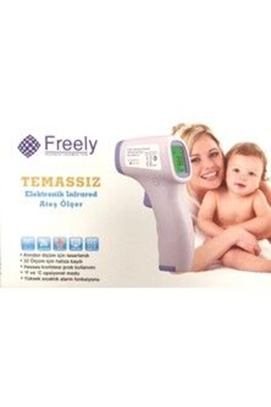 Kızılötesi Alından Temassız Ateş Ölçer Termometre