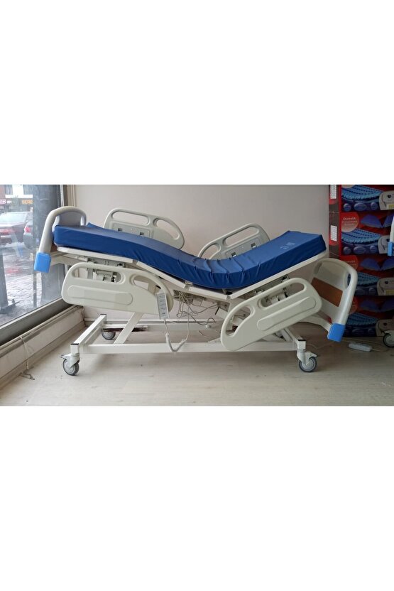 Yerli Full Abs 4 Motorlu Hasta Karyolası Yatağı Karyola