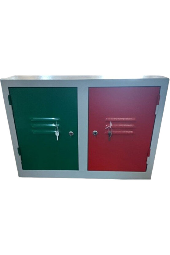 Yeşil Kırmızı kapaklı Dolap, Narkotik İlaç Dolabı, Toksin Dolabı