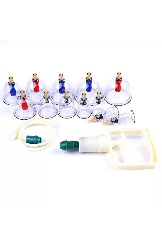 Manyetik Masaj Kupa Seti 12 Adet