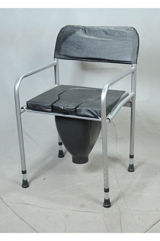 Yumuşak Derili Hasta Klozet Sandalyesi