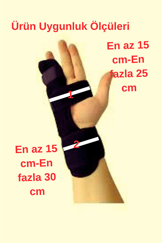 Boksör Kırığı Ateli - (standart) - Sol