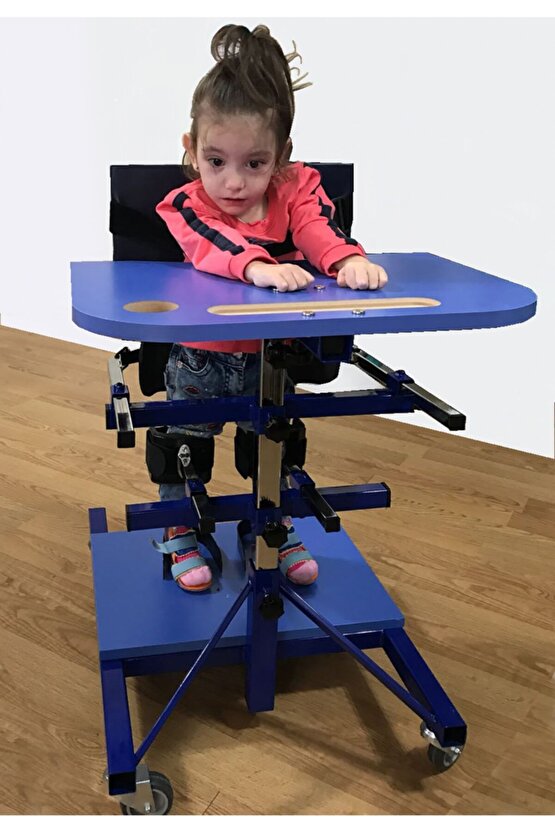 Ayakta Durma Masası Sehpası Gövde Destekli Small Kullanıcı Boyu: 80-130 cm