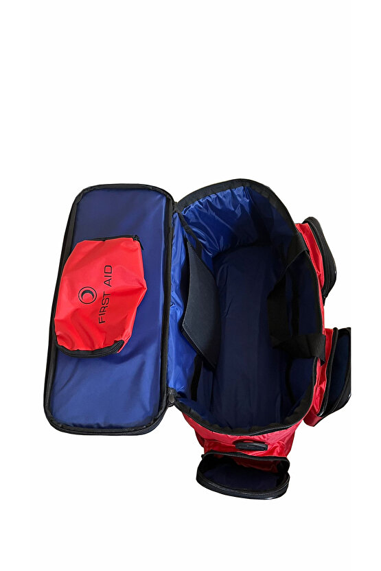 Comfort Plus İlk Yardım Çantası 2 Çepli Büyük Boy Kırmızı