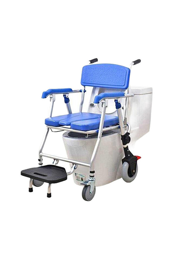 DM-69U Tuvalet Özellikli Tekerlekli Sandalye