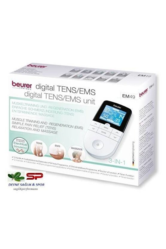 Beurer Em 49 Tens Alat Pijat Relaksasi Alat Kesehatan Terapi