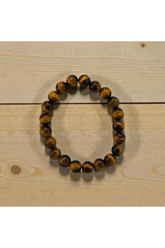 Kaplan Gözü 8mm Bileklik Yüksek Kalite