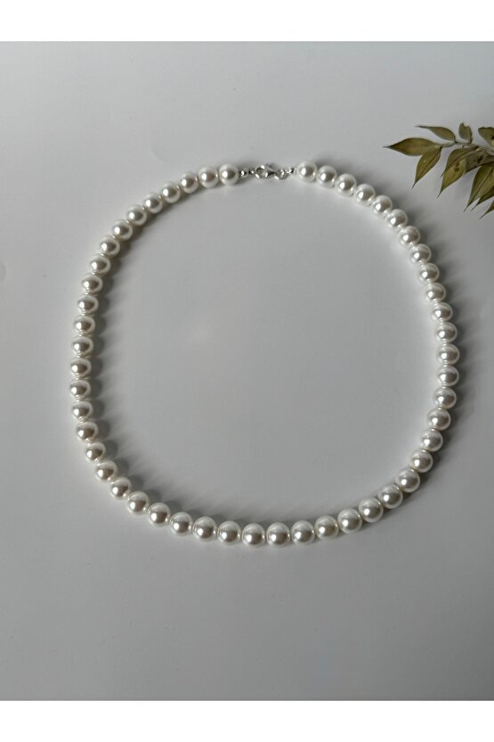 Mayorka İnci Gümüş Kolye