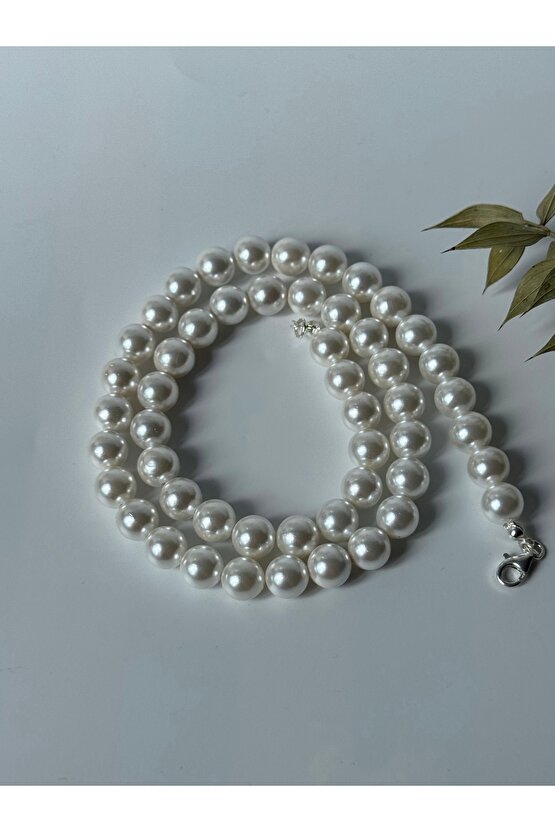 Mayorka İnci Gümüş Kolye