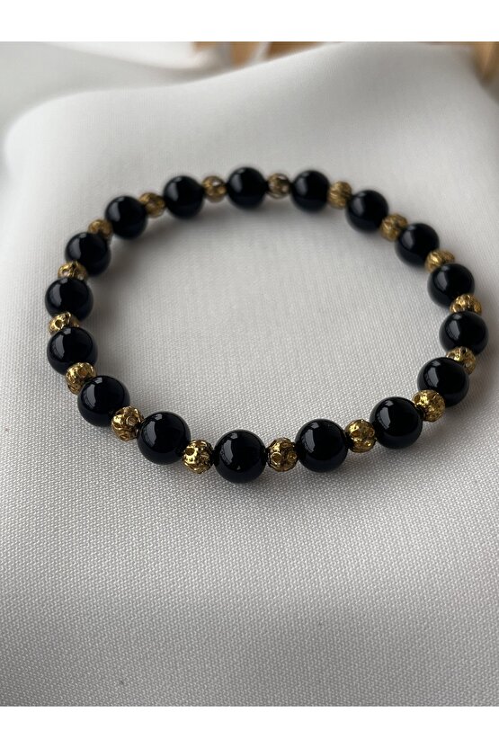 Doğal Onıx Taşlı Bileklik