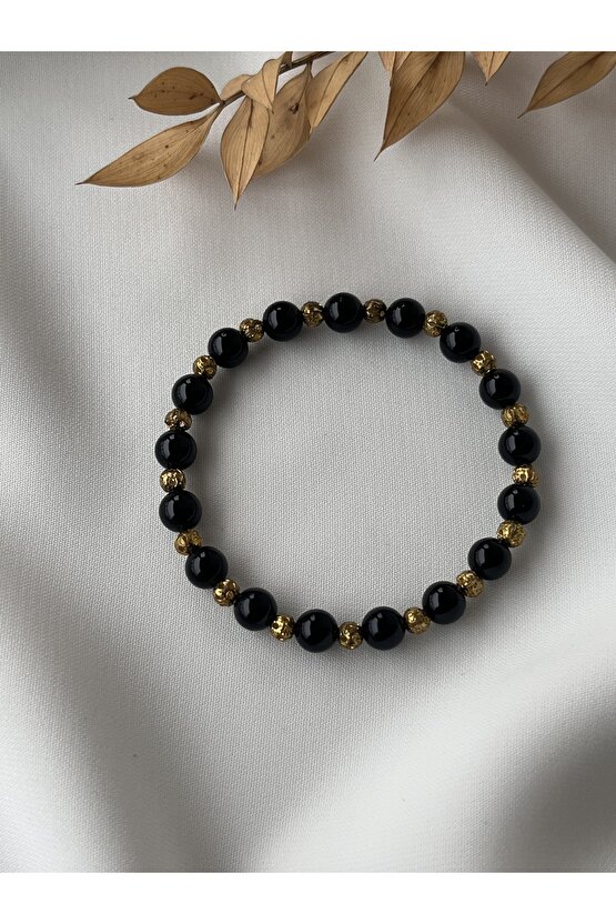 Doğal Onıx Taşlı Bileklik