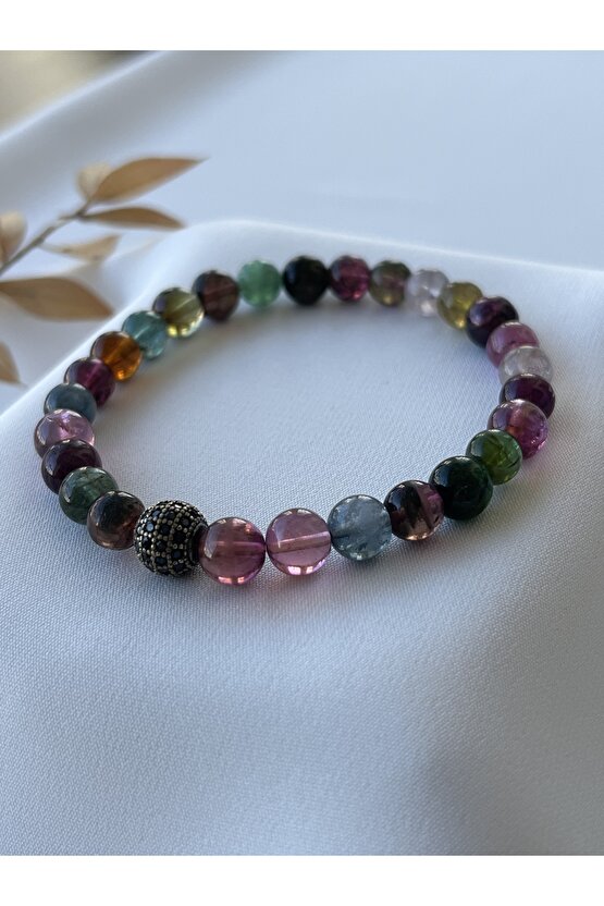 Orijinal Turmalin Doğal Taşlı Bileklik