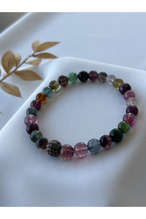 Orijinal Turmalin Doğal Taşlı Bileklik