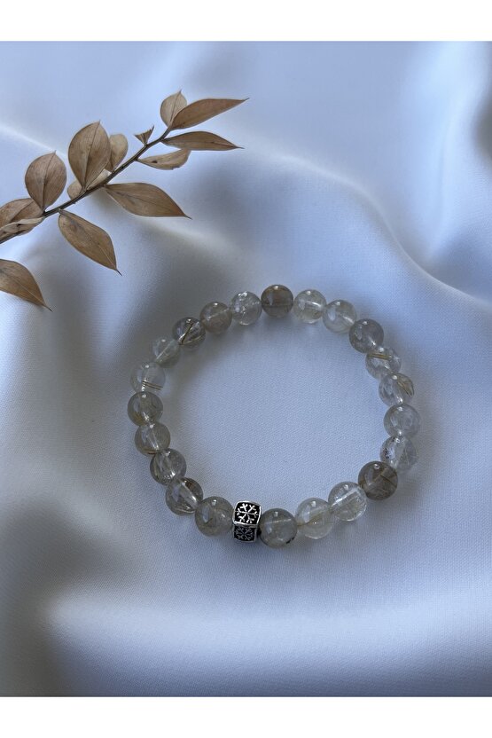 Golden Rutilated Quartz Bileklik