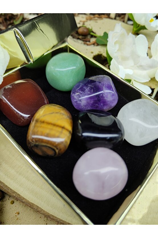 Çakra Taşı (Sertifikalı) (7ADET)