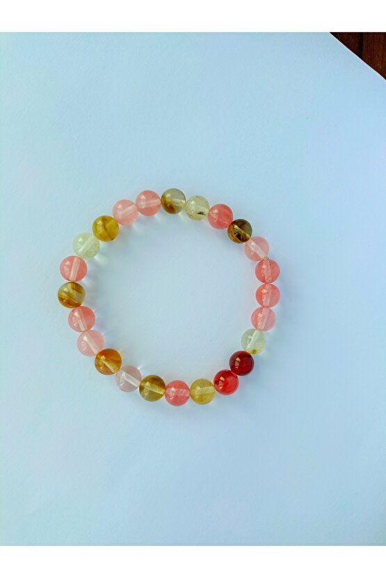 Renkli Akik Bileklik