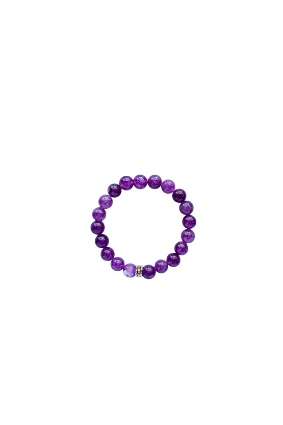 Ametist Doğaltaş Bileklik