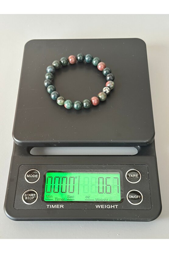 Kan Taşı, 2a Kalite, Kaygı Azaltma, 8 Mm, Bileklik