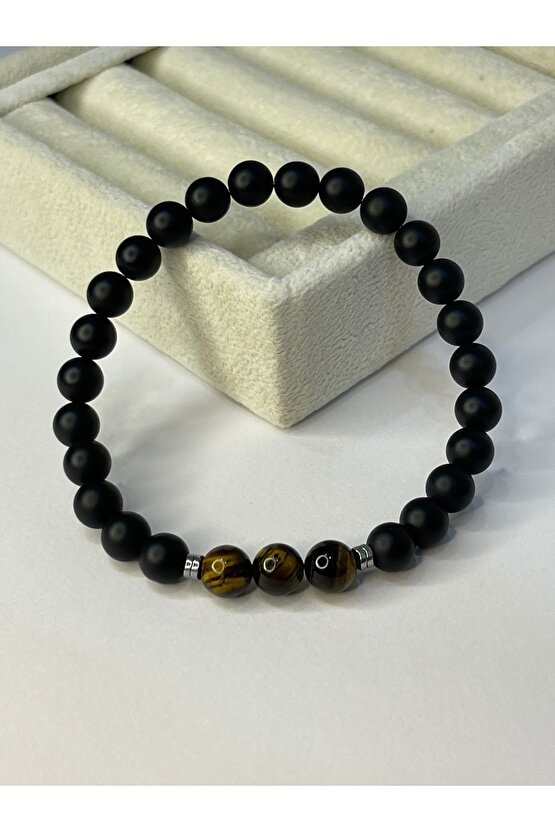 Mat Onix Doğal Taş Bileklik